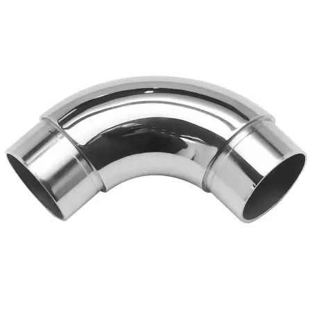 Отвод поручня со вставками AISI 304 32,0х1,5 - фото 1